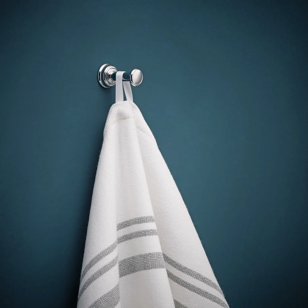 Hansgrohe AXOR Montreux Handtuchhaken, Chrom, Wandmontage mit verdeckter Befestigung, Durchmesser Bohrloch 6 mm Hansgrohe AXOR Montreux Handtuchhaken, Chrom, Wandmontage mit verdeckter Befestigung, Durchmesser Bohrloch 6 mm