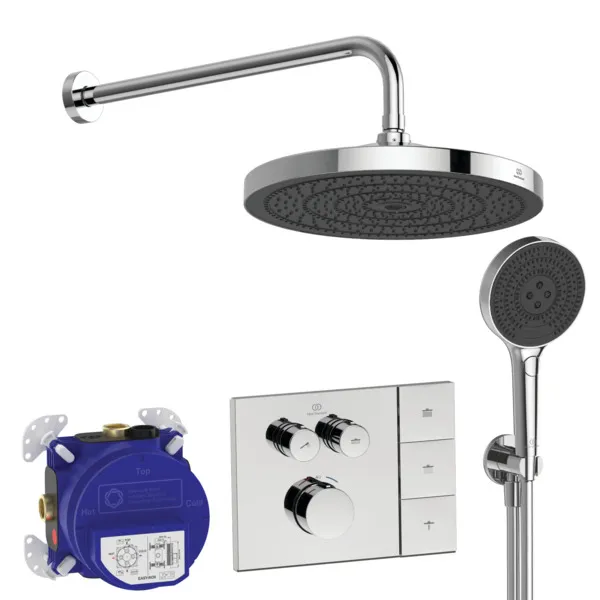 Ideal Standard Ceratherm Navigo Solos Armaturen-Paket Ideal Standard Ceratherm Navigo Solos Armaturen-Paket