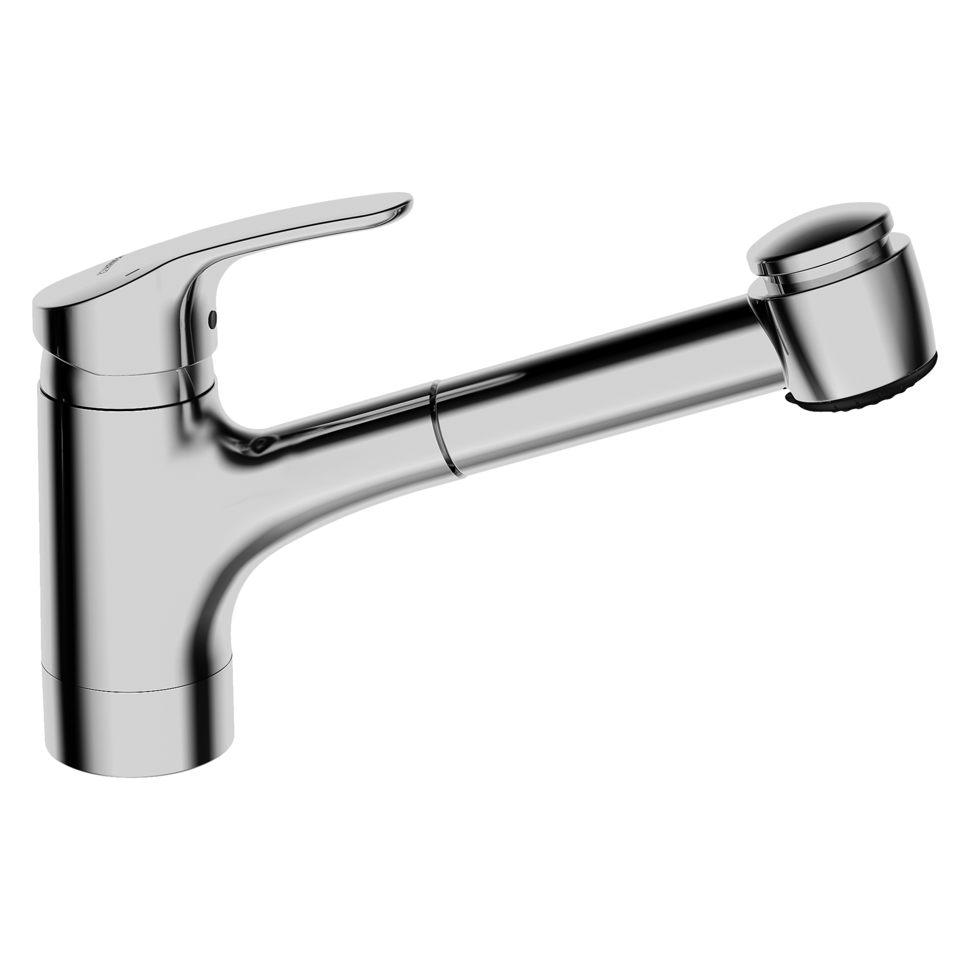 Hansa Einhand-Küchenarmatur Niederdruck „Mix“ Ausladung 235 mm in chrom Hansa Einhand-Küchenarmatur Niederdruck „Mix“ Ausladung 235 mm in chrom