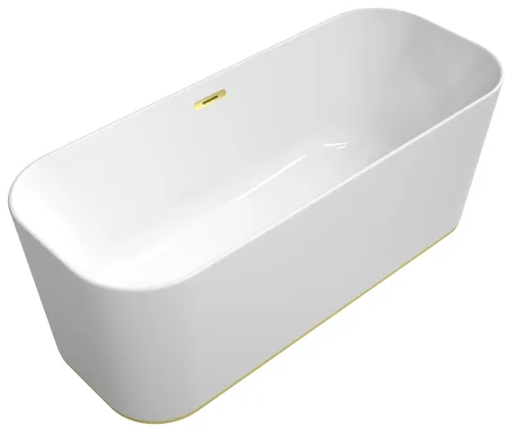 Villeroy & Boch Badewanne „Finion“ freistehend rechteck 170 × 70 cm in Weiß Alpin