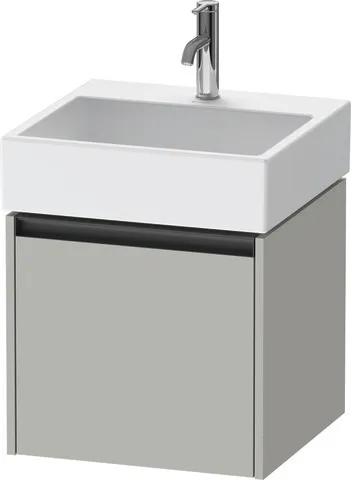 Duravit Waschtischunterschrank wandhängend „Ketho.2“ 48,4 × 44 × 46 cm in Betongrau Matt Duravit Waschtischunterschrank wandhängend „Ketho.2“ 48,4 × 44 × 46 cm in Betongrau Matt