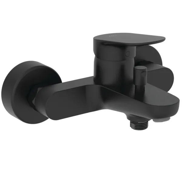 Einhand-Wannenarmatur „Ceralife O“ Ausladung 156 mm in Silk Black Einhand-Wannenarmatur „Ceralife O“ Ausladung 156 mm in Silk Black