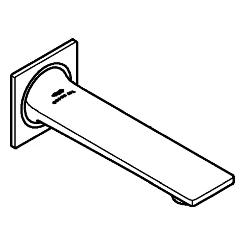 Grohe Allure Wanneneinlauf 13264_1 DN20 Wandmontage supersteel Grohe Allure Wanneneinlauf 13264_1 DN20 Wandmontage supersteel