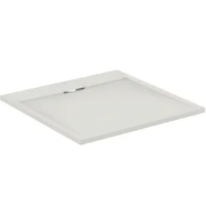 Ideal Standard Duschwanne „UltraFlatSi.life“ 90 × 90 cm in Carraraweiß