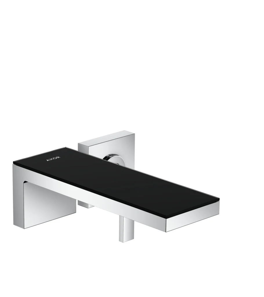 Hansgrohe AXOR MyEdition Einhebel-Waschtischmischer Unterputz, schwarz/chrom, Ausladung 221 mm, Auslaufhöhe 82 mm Hansgrohe AXOR MyEdition Einhebel-Waschtischmischer Unterputz, schwarz/chrom, Ausladung 221 mm, Auslaufhöhe 82 mm