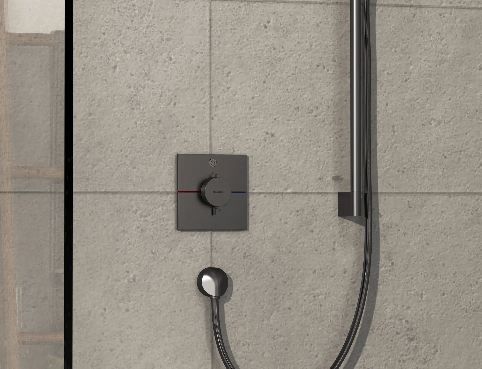 ShowerSelect Comfort E Thermostat Unterputz für 1 Verbraucher Chrom ShowerSelect Comfort E Thermostat Unterputz für 1 Verbraucher Chrom
