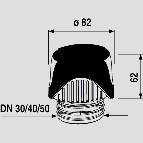 Rohrbelüfter ventilair® DN 30 - 50