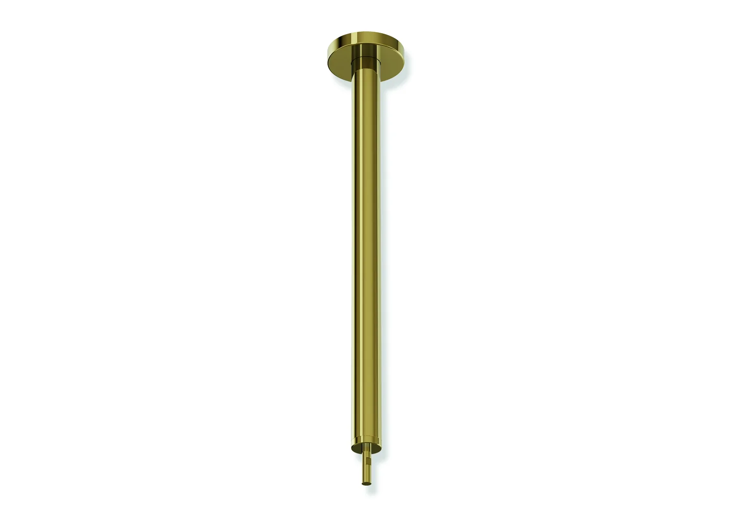 HEWI Deckenabhängung System 900, Edelstahl PVD gold glänzend, Länge 400 mm, kürzbar auf 200 mm, Durchmesser 25 mm HEWI Deckenabhängung System 900, Edelstahl PVD gold glänzend, Länge 400 mm, kürzbar auf 200 mm, Durchmesser 25 mm