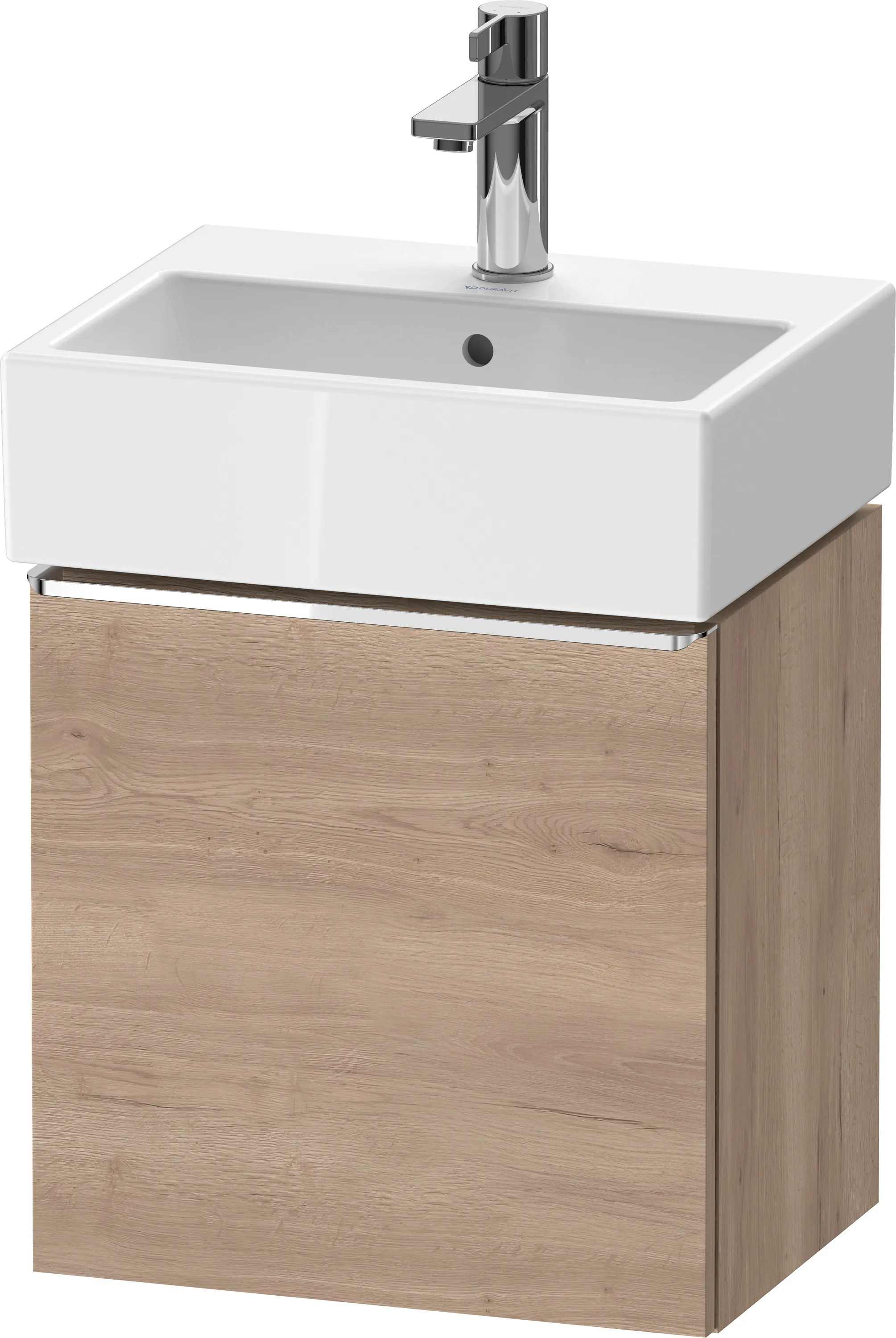 Duravit Waschtischunterschrank wandhängend „D-Neo“ 43,4 × 44 × 32,2 cm Eiche Marmoriert