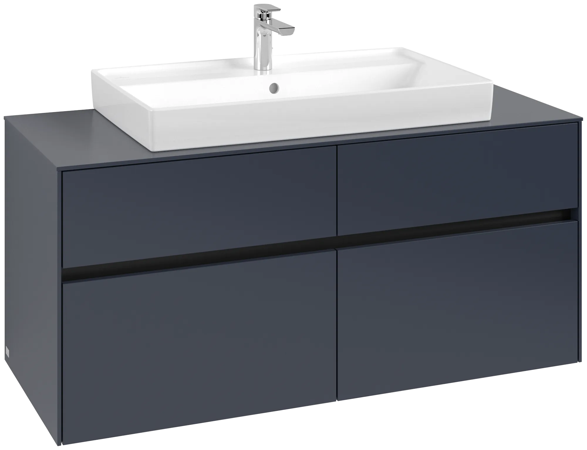 Villeroy & Boch Collaro Waschbeckenunterschrank C087B0, 1200x548x500mm, Marine Blue