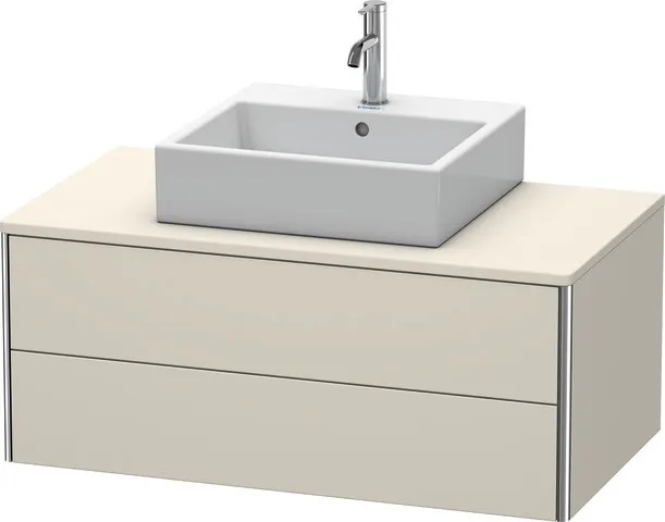 Duravit Waschtischunterschrank wandhängend „XSquare“ 100 × 40 × 54,8 cm Taupe Matt Duravit Waschtischunterschrank wandhängend „XSquare“ 100 × 40 × 54,8 cm Taupe Matt