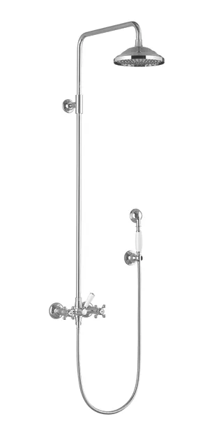 Shower Pipe mit Brausebatterie ohne Handbrause MADISON Chrom 26632360