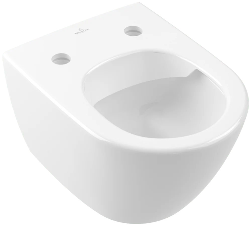 Villeroy & Boch Subway 2.0 Tiefspül-WC wandhängend, Oval, weiß Villeroy & Boch Subway 2.0 Tiefspül-WC wandhängend, Oval, weiß