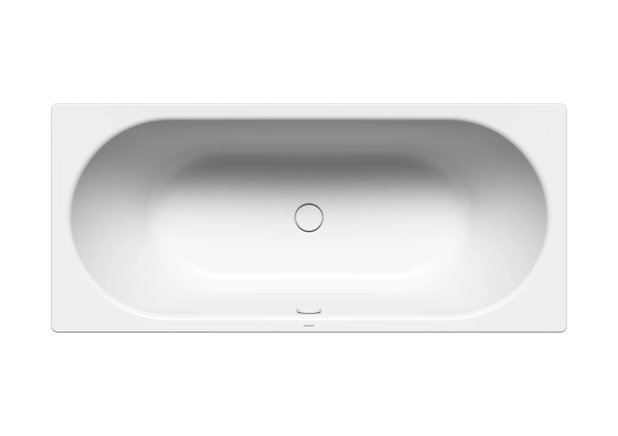 Kaldewei CENTRO DUO Badewanne, alpinweiß, 1800 x 800 mm, Tiefe 460 mm