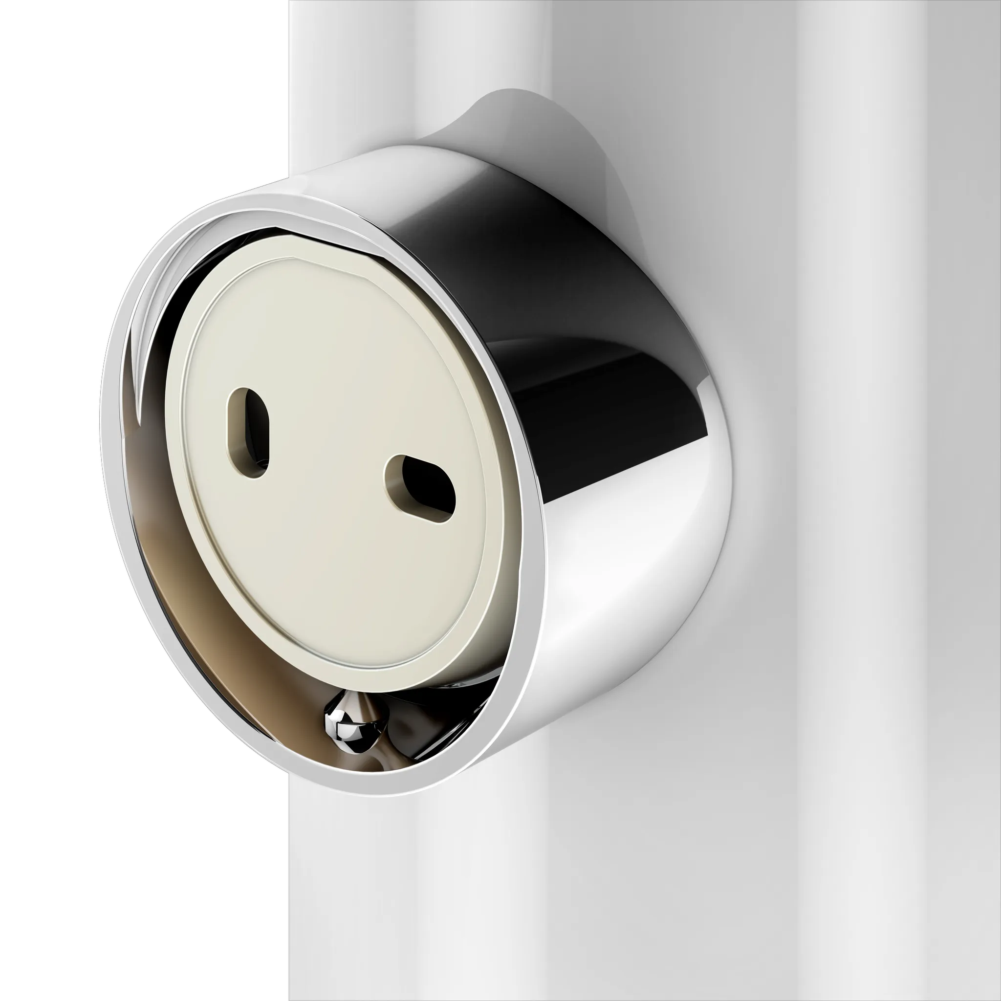 REVA 12864019000 Toilettenbürstengarnitur verchromt REVA 12864019000 Toilettenbürstengarnitur verchromt