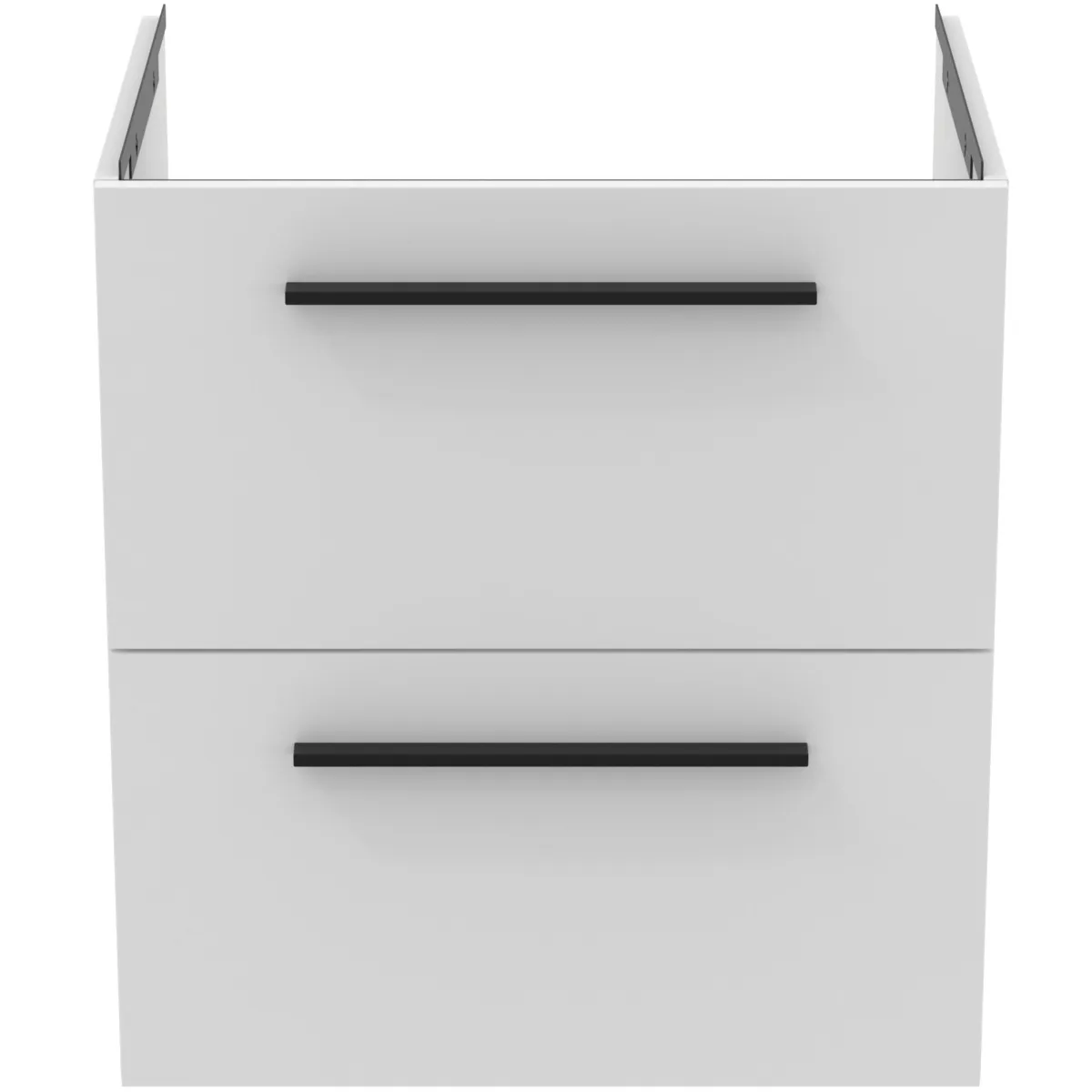 Waschtischunterschrank i.life A 2 Auszüge 580x440x630mm Weiß matt
