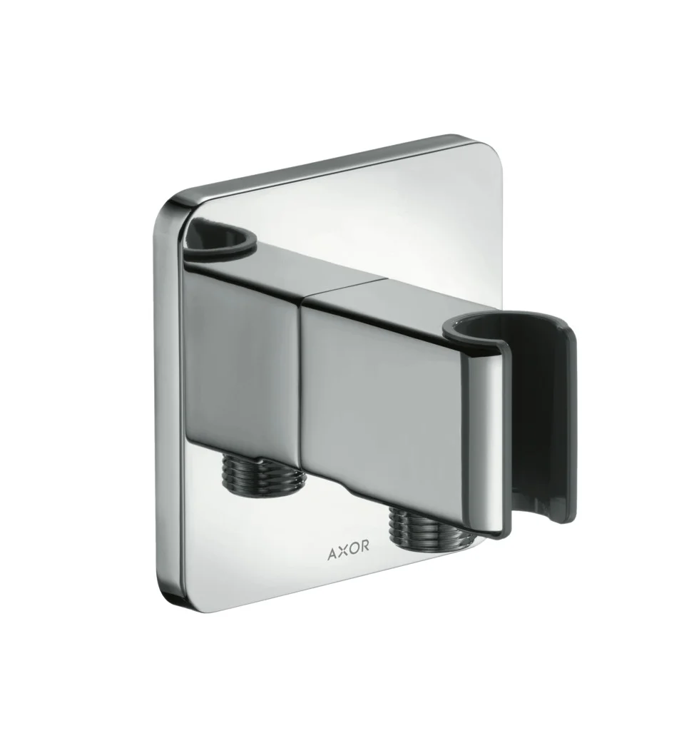 Hansgrohe AXOR ShowerSolutions Portereinheit softsquare Chrom, Metallgehäuse mit Kunststoff-Wasserführung, integrierter Brausehalter, Anschluss G 1/2 Hansgrohe AXOR ShowerSolutions Portereinheit softsquare Chrom, Metallgehäuse mit Kunststoff-Wasserführung, integrierter Brausehalter, Anschluss G 1/2