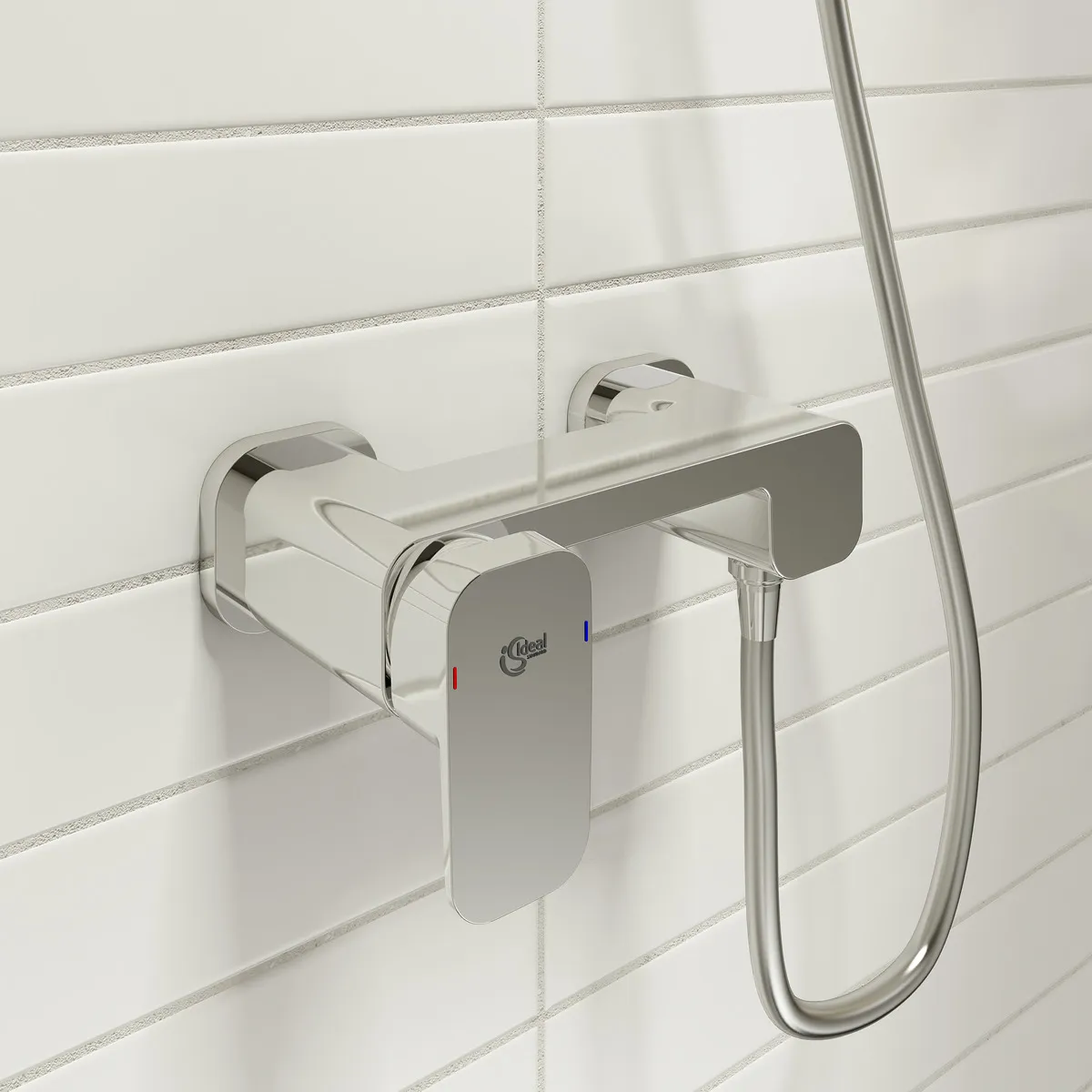 Brausearmatur Aufputz Tonic II, Ausladung 70mm, Chrom Brausearmatur Aufputz Tonic II, Ausladung 70mm, Chrom