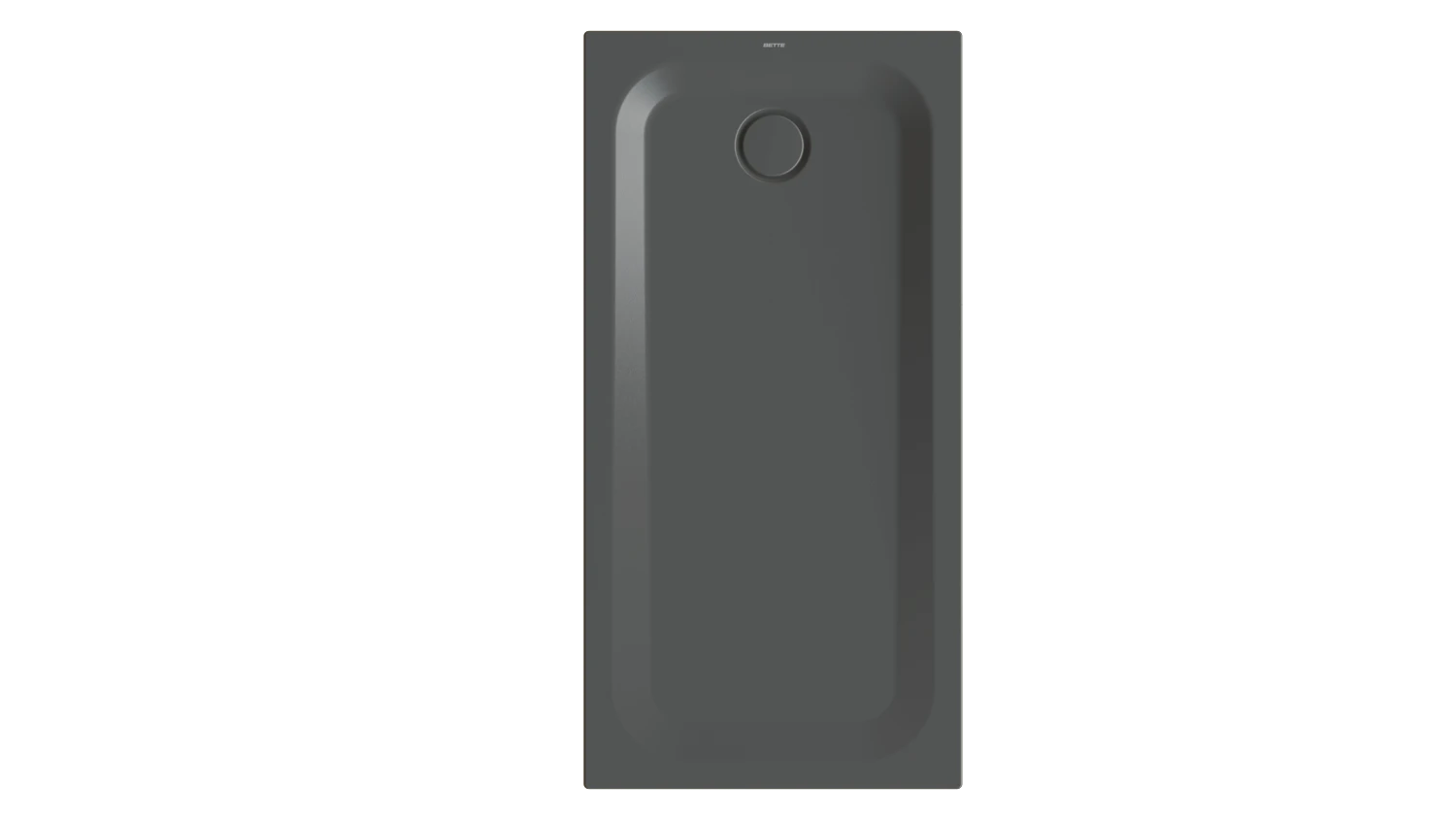 Bette rechteck Duschwanne „BetteUltra“ 1400 × 700 mm ohne Oberflächenbeschichtung, mit BetteGlasur Plus, ohne Wannenträger, in Slate