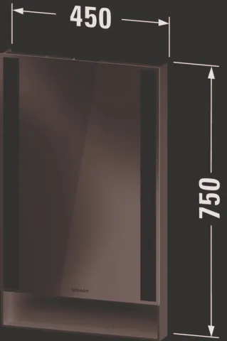 Duravit Spiegel „Qatego“ 45 × 75 cm Duravit Spiegel „Qatego“ 45 × 75 cm