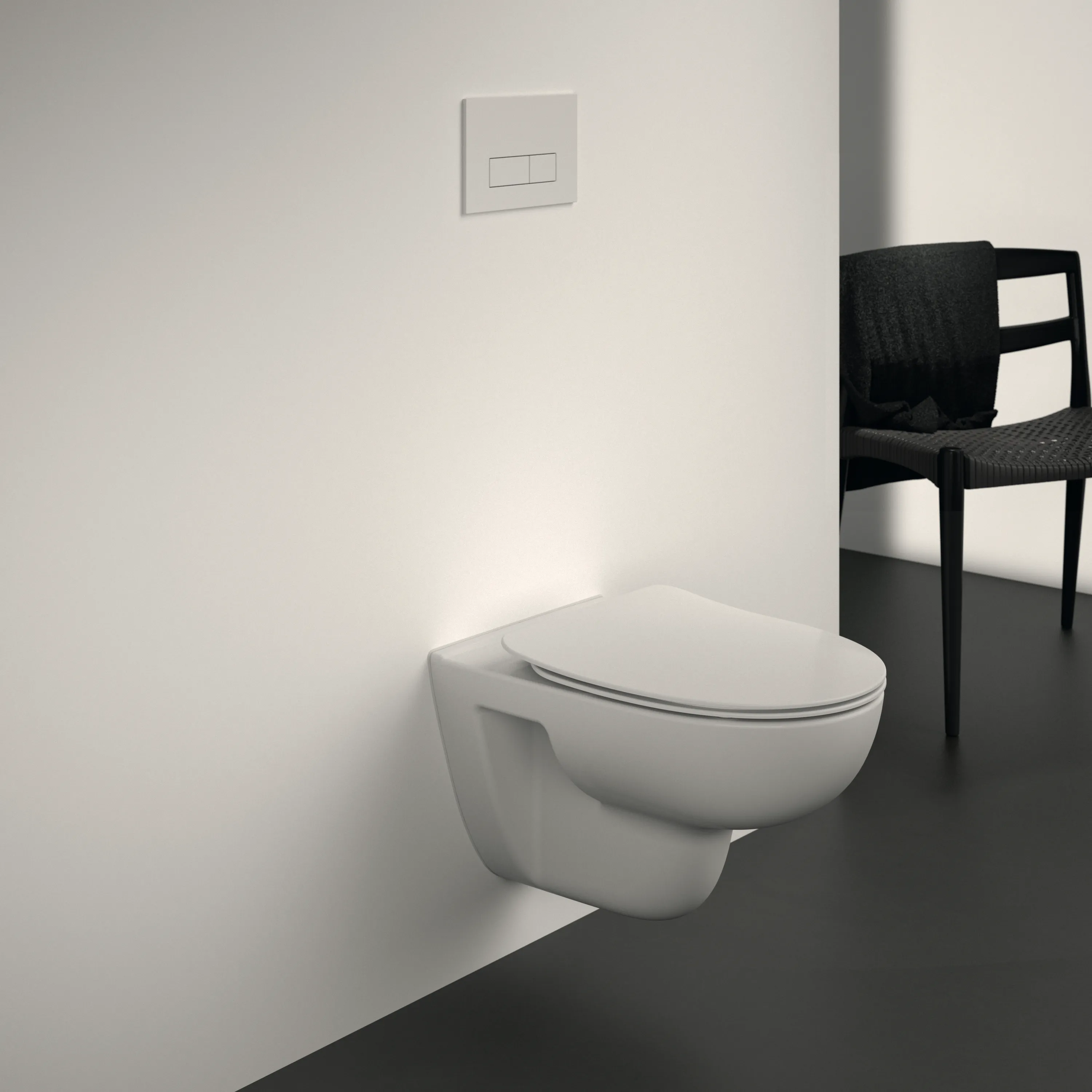 WC-Paket i.life A Randlos mit Universal WC-Sitz Softclose Weiß WC-Paket i.life A Randlos mit Universal WC-Sitz Softclose Weiß