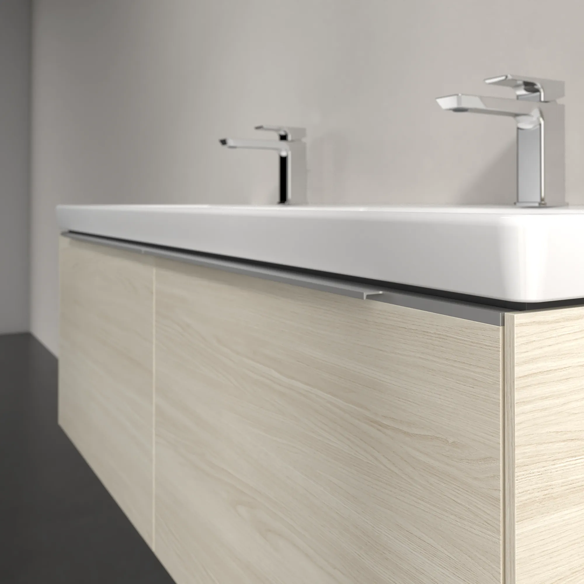 Villeroy & Boch Waschtischunterschrank „Subway 3.0“ für Schrank-Doppelwaschtisch 1272 × 429 × 478 mm White Oak, für links und rechts Villeroy & Boch Waschtischunterschrank „Subway 3.0“ für Schrank-Doppelwaschtisch 1272 × 429 × 478 mm White Oak, für links und rechts