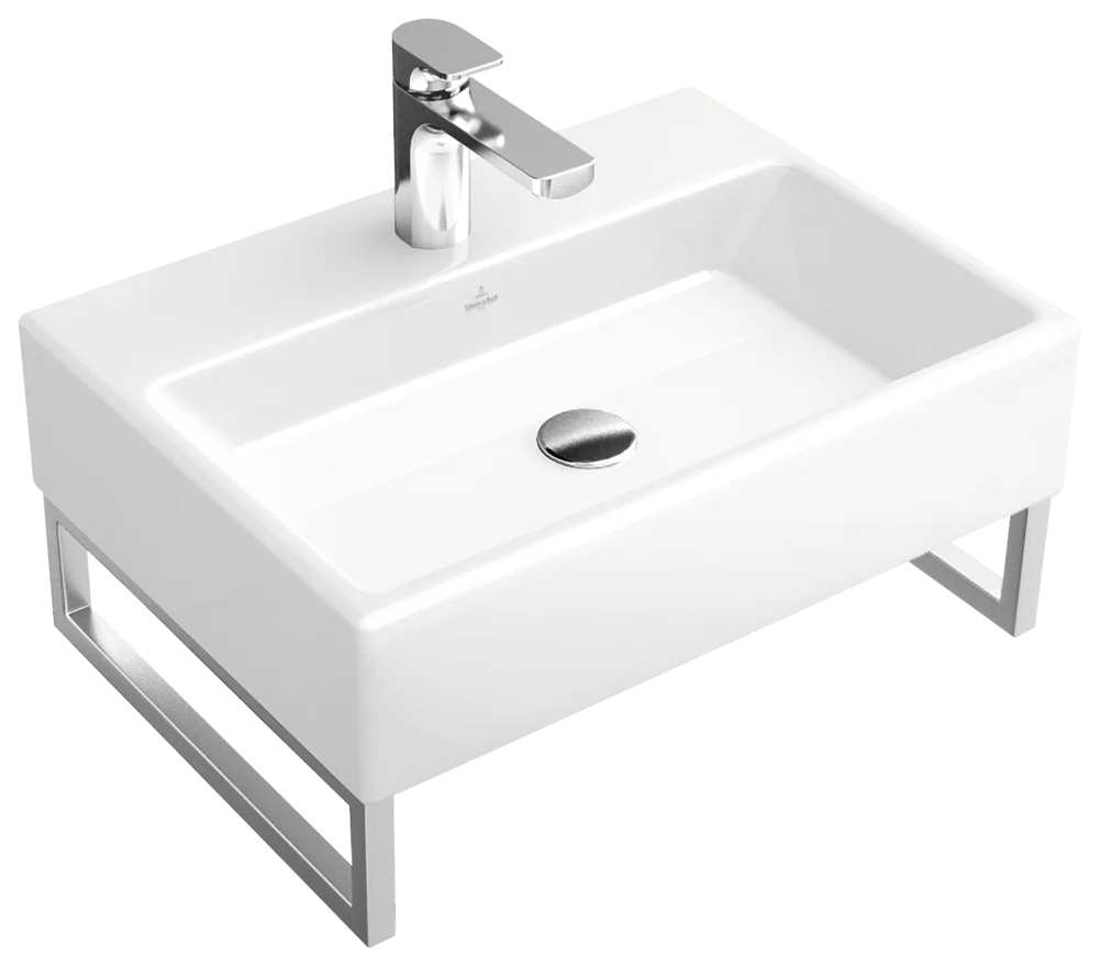 Villeroy & Boch Handtuchhalter Memento, Edelstahl Hochglanz poliert, 370x20x140 mm