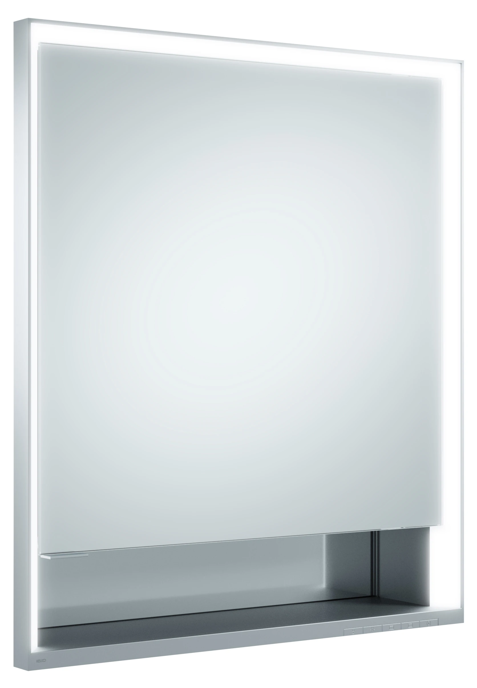 Royal Lumos 14311171101 Spiegelschrank Royal Lumos Wandeinbau/Anschlag rechts 650 × 735 × 165 mm silber-eloxiert