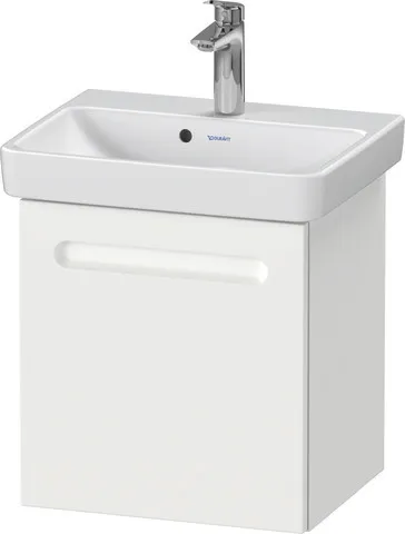 Duravit Waschtischunterschrank wandhängend „No.1“ 44 × 47,8 × 38,6 cm in Beton Matt