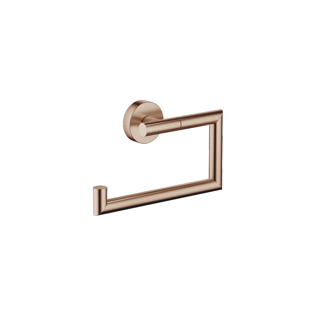 Dornbracht Papierrollenhalter ohne Deckel - Bronze gebürstet, 150 mm x 95 mm, Rosette Ø 40 mm, Ausladung 40 mm
