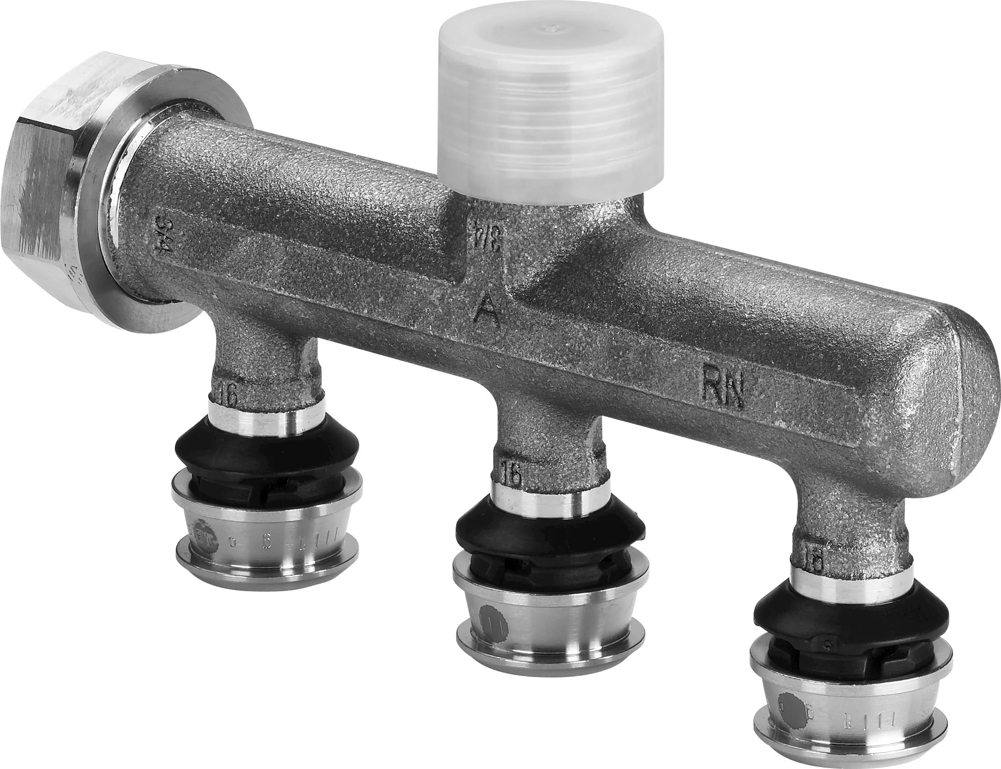 Viega „Raxofix“ Verteiler 3-fach Viega „Raxofix“ Verteiler 3-fach