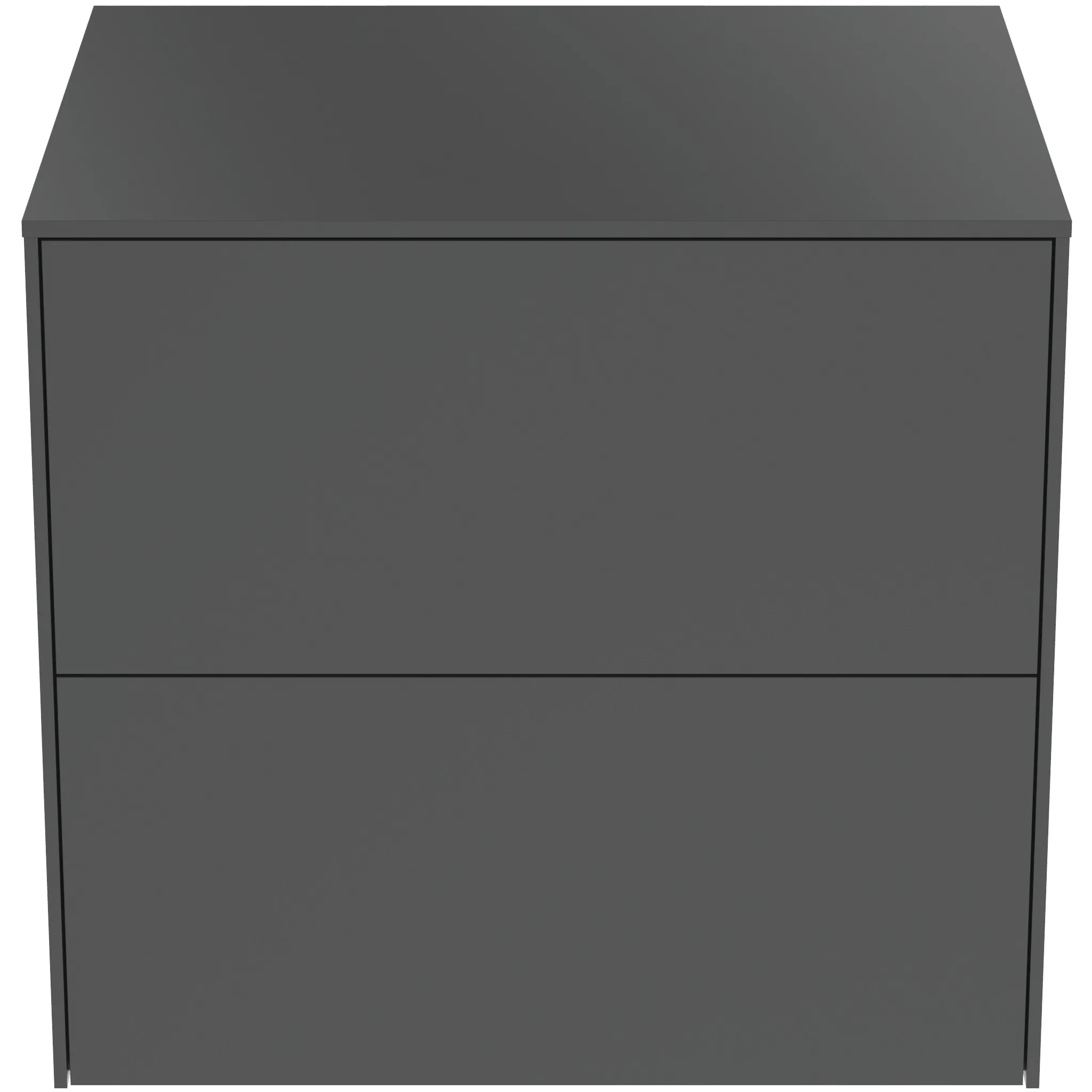 Ideal Standard Waschtischunterschrank Conca, 2 Auszüge, anthrazit