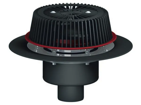 Dallmer Notablauf SuperDrain 62 Schraubflansch, DN 70 Dallmer Notablauf SuperDrain 62 Schraubflansch, DN 70