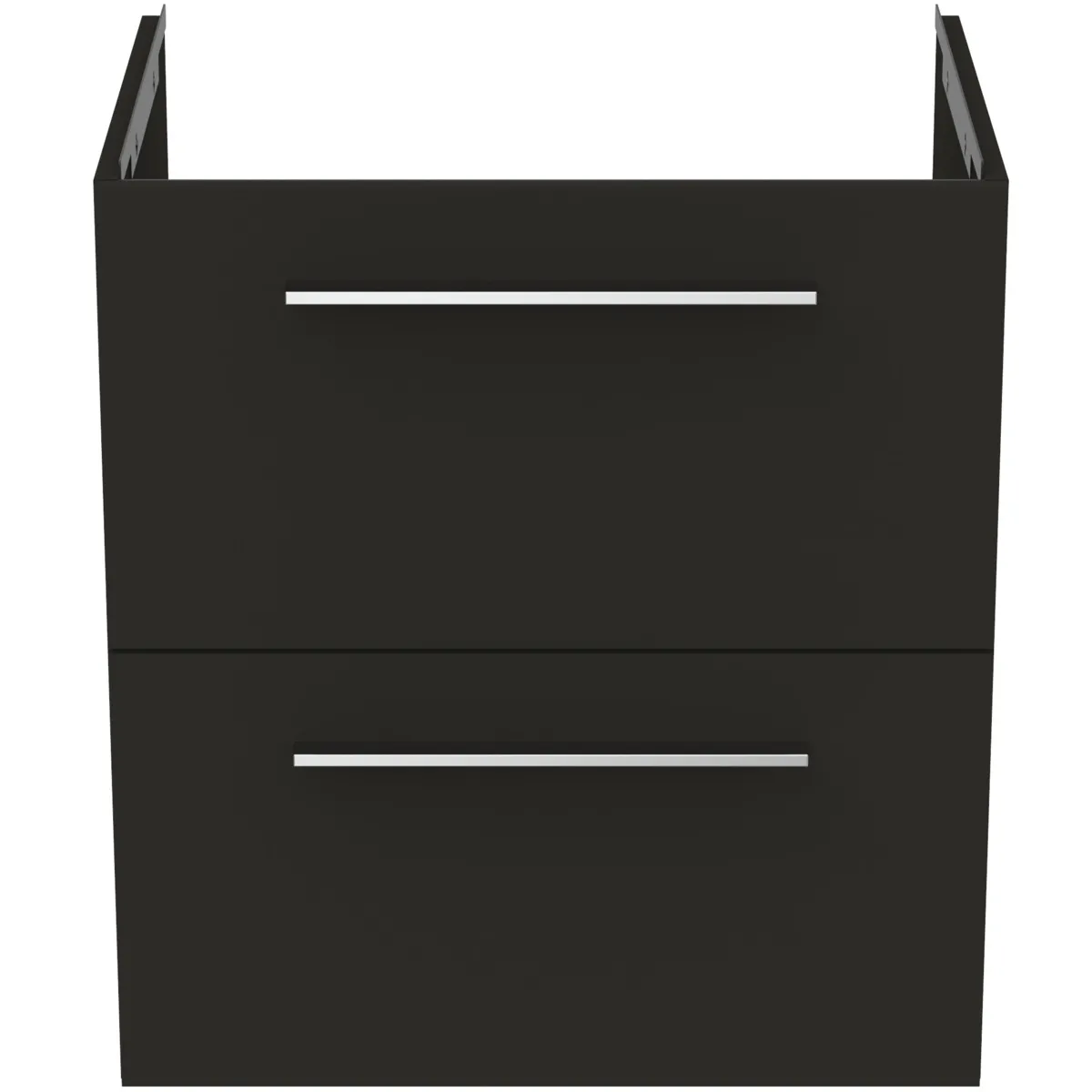 Ideal Standard i.life A Waschtischunterschrank T6850NV 2 Auszüge 580x440x630mm Carbongrau matt