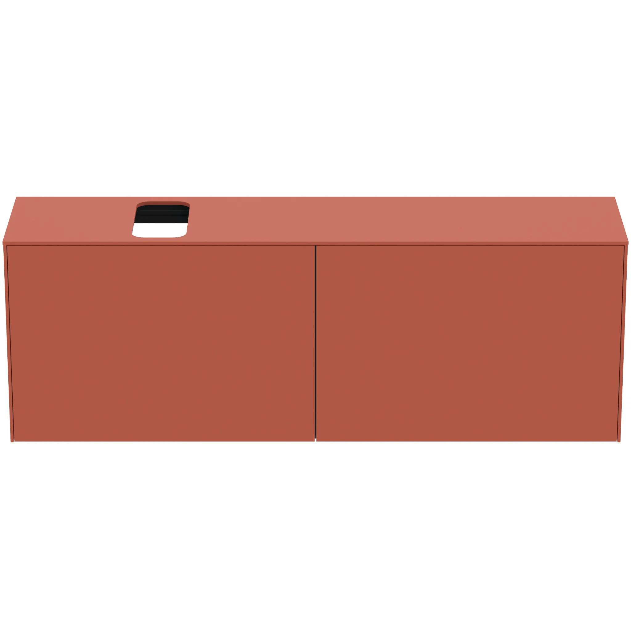 Ideal Standard Waschtischunterschrank „Conca“ 158,7 × 55 × 37,3 cm Sunset matt lackiert Ideal Standard Waschtischunterschrank „Conca“ 158,7 × 55 × 37,3 cm Sunset matt lackiert