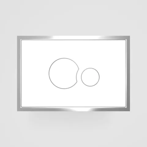 Betätigungsplatte „SK 706“ in weiß-alpin Betätigungsplatte „SK 706“ in weiß-alpin