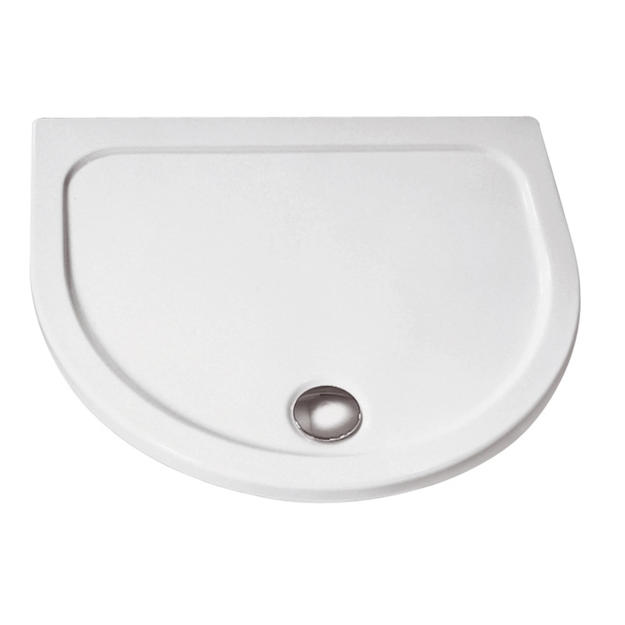 HSK halbkreis Acryl-Duschwanne „superflach“ 82 × 96 cm in Manhattan HSK halbkreis Acryl-Duschwanne „superflach“ 82 × 96 cm in Manhattan