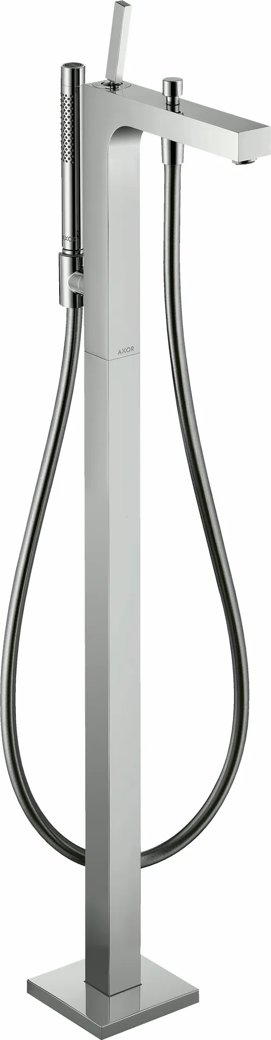 Wannenmischer Axor Citterio Fertigset zur Bodenmontage chrom Farbe: Chrom Wannenmischer Axor Citterio Fertigset zur Bodenmontage chrom Farbe: Chrom