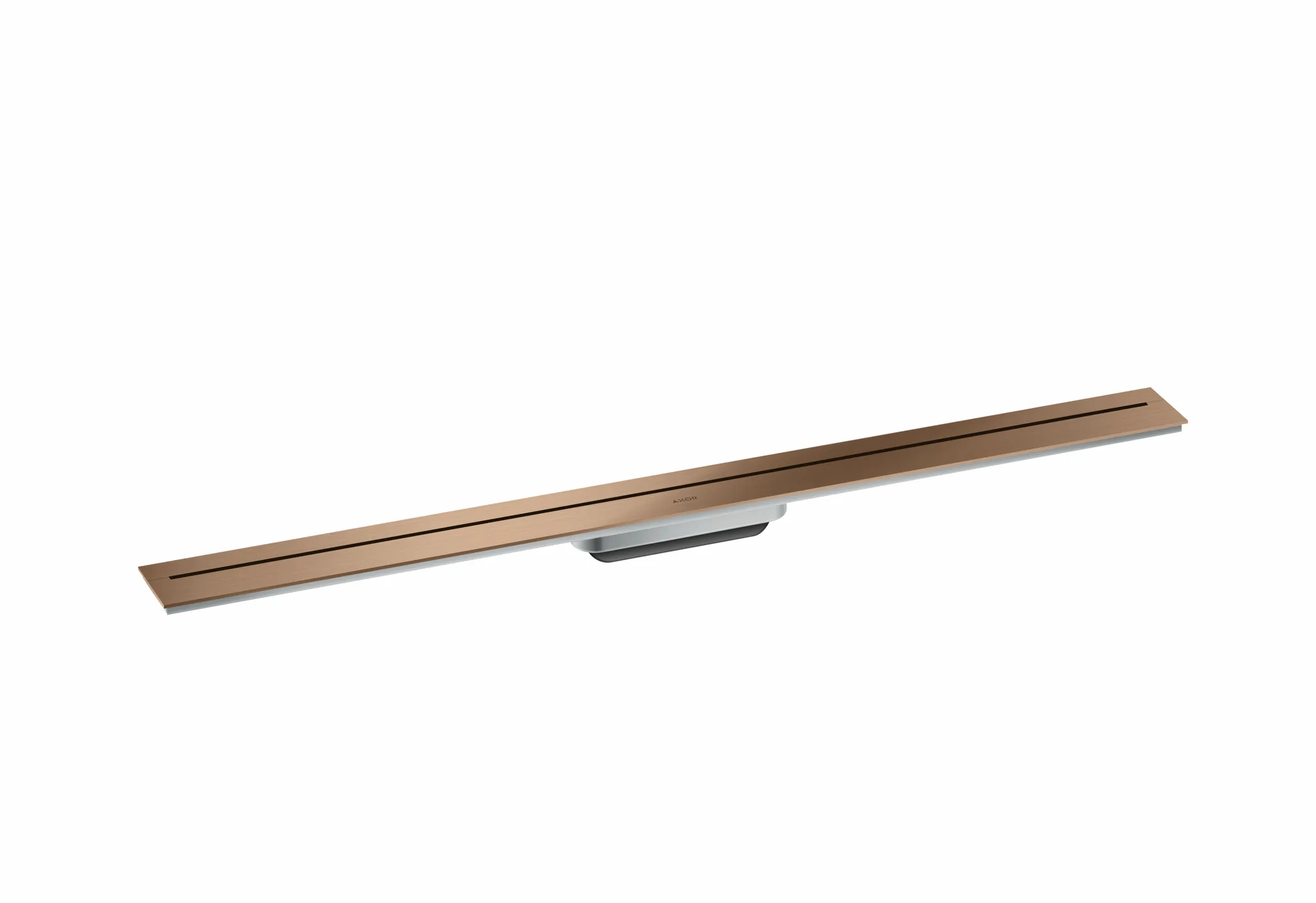 Hansgrohe AXOR Drain Fertigset Duschrinne 1000 Wandmontage Brushed Red Gold