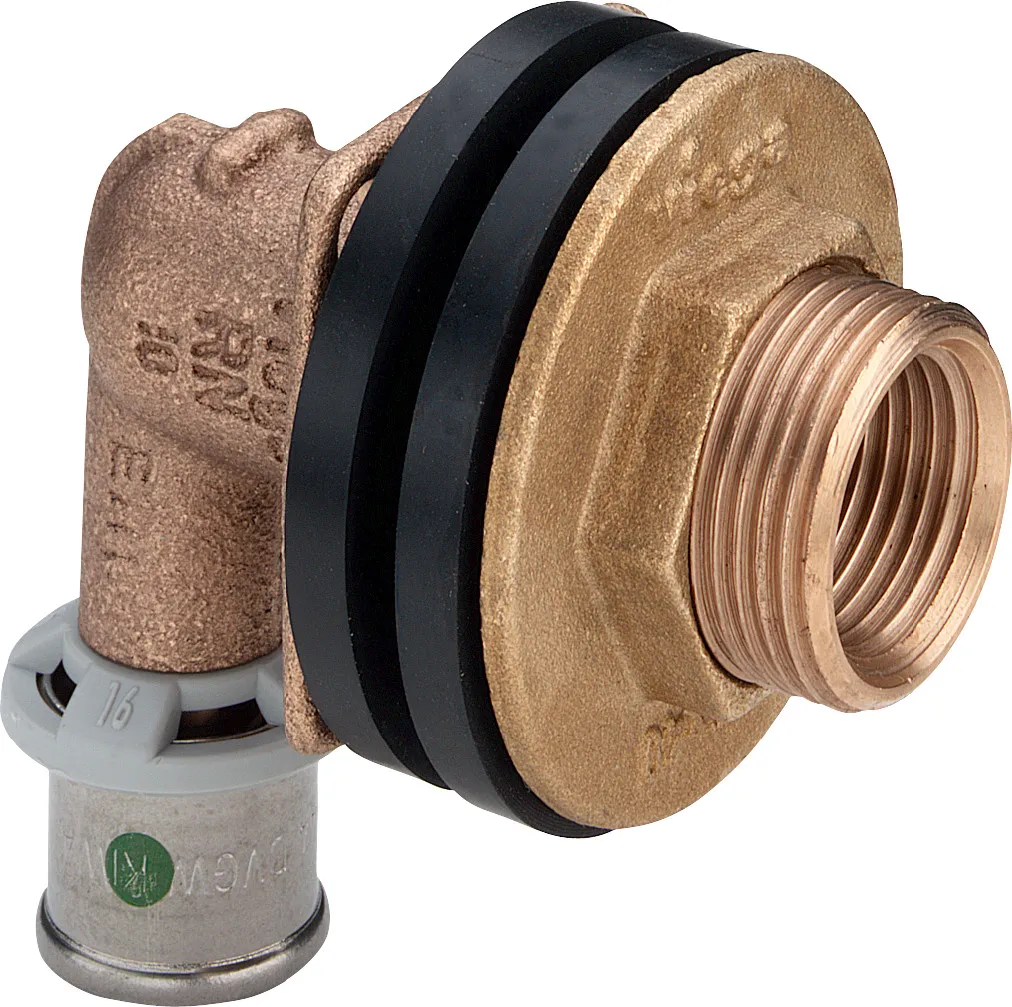 Viega „Sanfix P“ Wanddurchführung mit 1 Muffe und Außen- / Innengewinde 16mm × 1/2″ × 25 mm Viega „Sanfix P“ Wanddurchführung mit 1 Muffe und Außen- / Innengewinde 16mm × 1/2″ × 25 mm