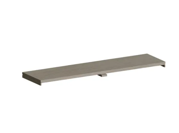 Abdeckung CeraFloor/CeraFrame Connect Design, messing matt