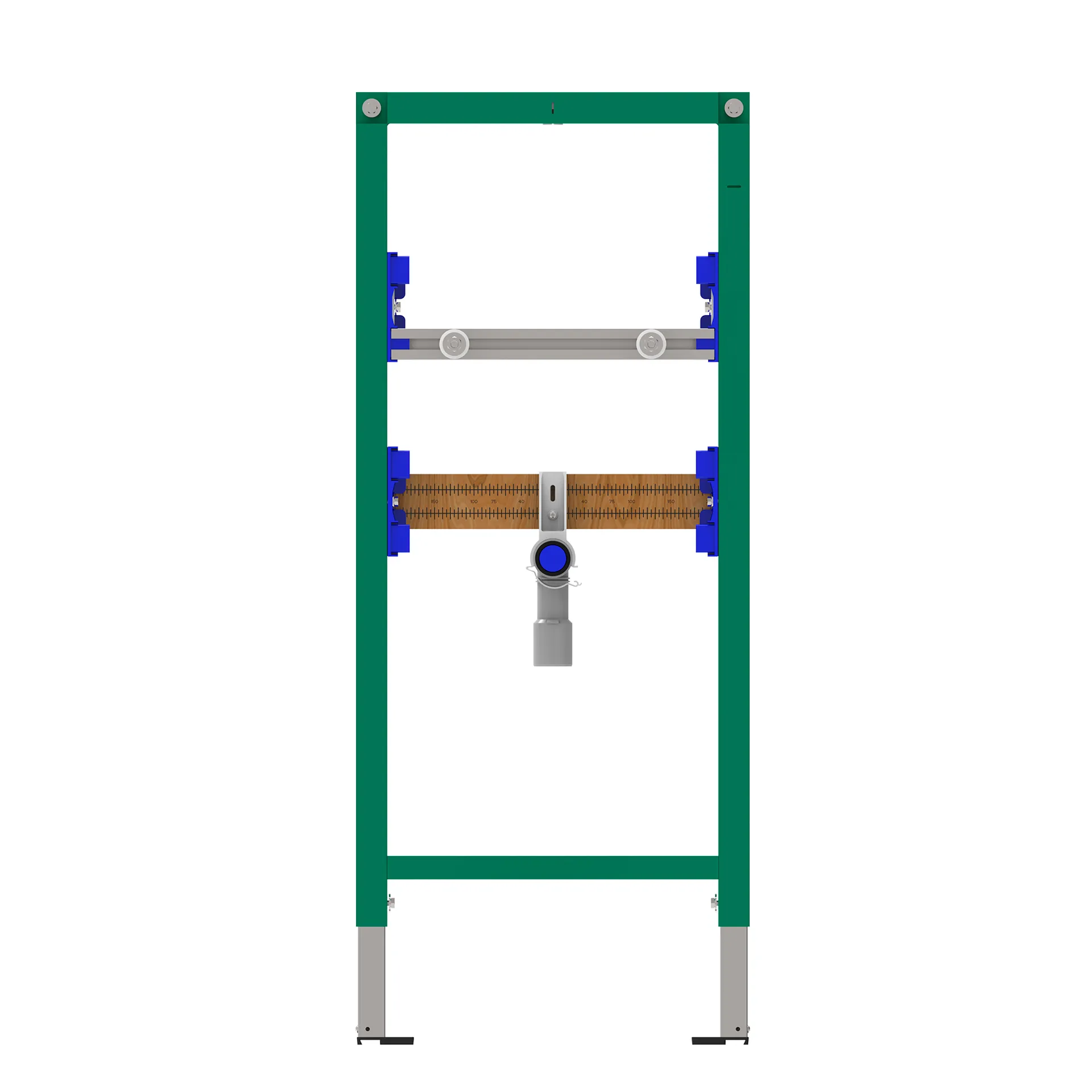 Installationselement INEOLINK für Waschtisch, selbstragender, pulverbeschichteter Stahlrahmen für Trocken- und Massivbau, für Vor- und Inwandinstallation, Füße selbsthemmend, höhenverstellbar und drehbar Installationselement INEOLINK für Waschtisch, selbstragender, pulverbeschichteter Stahlrahmen für Trocken- und Massivbau, für Vor- und Inwandinstallation, Füße selbsthemmend, höhenverstellbar und drehbar