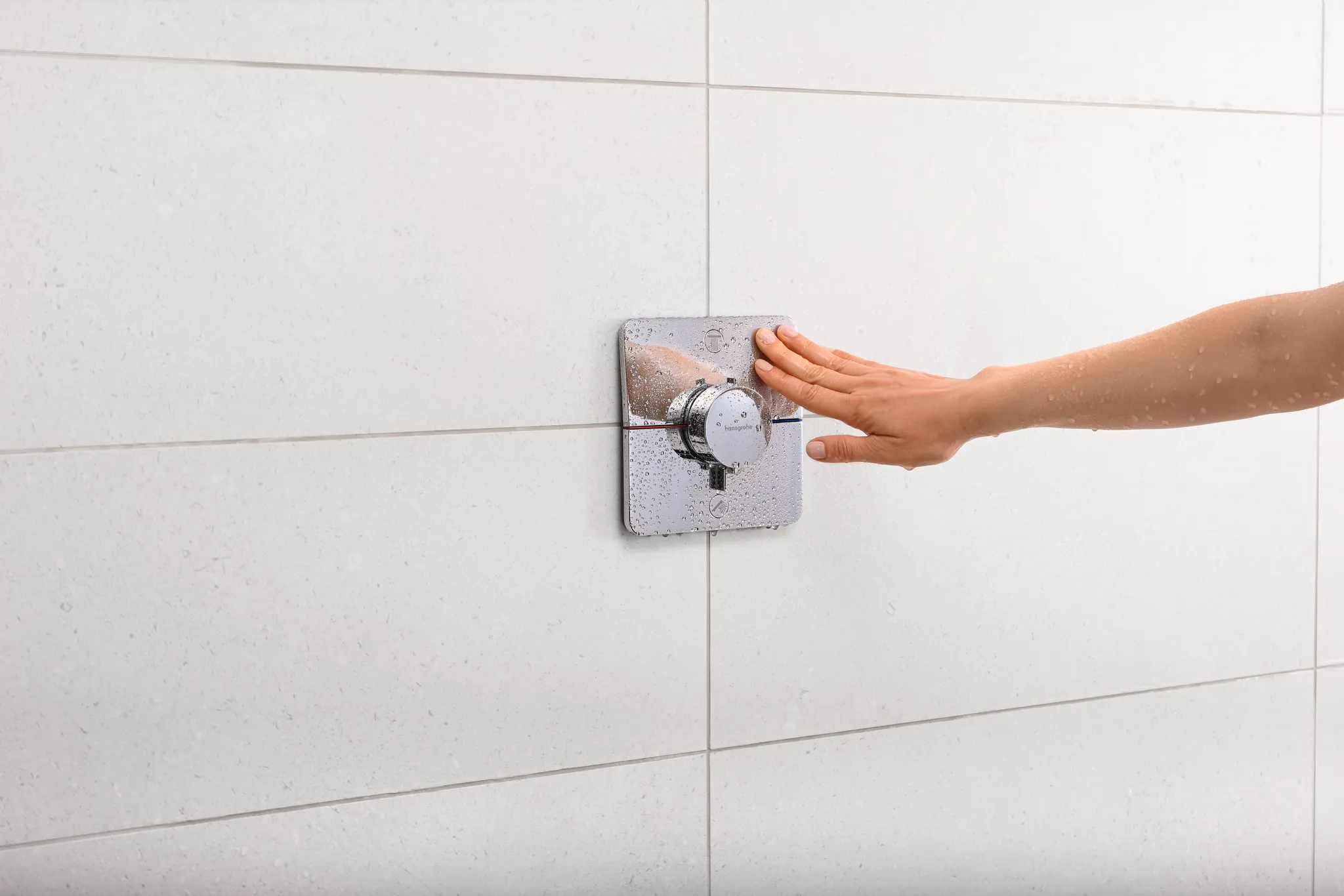 ShowerSelect Comfort Q Thermostat Unterputz für 2 Verbraucher Chrom ShowerSelect Comfort Q Thermostat Unterputz für 2 Verbraucher Chrom