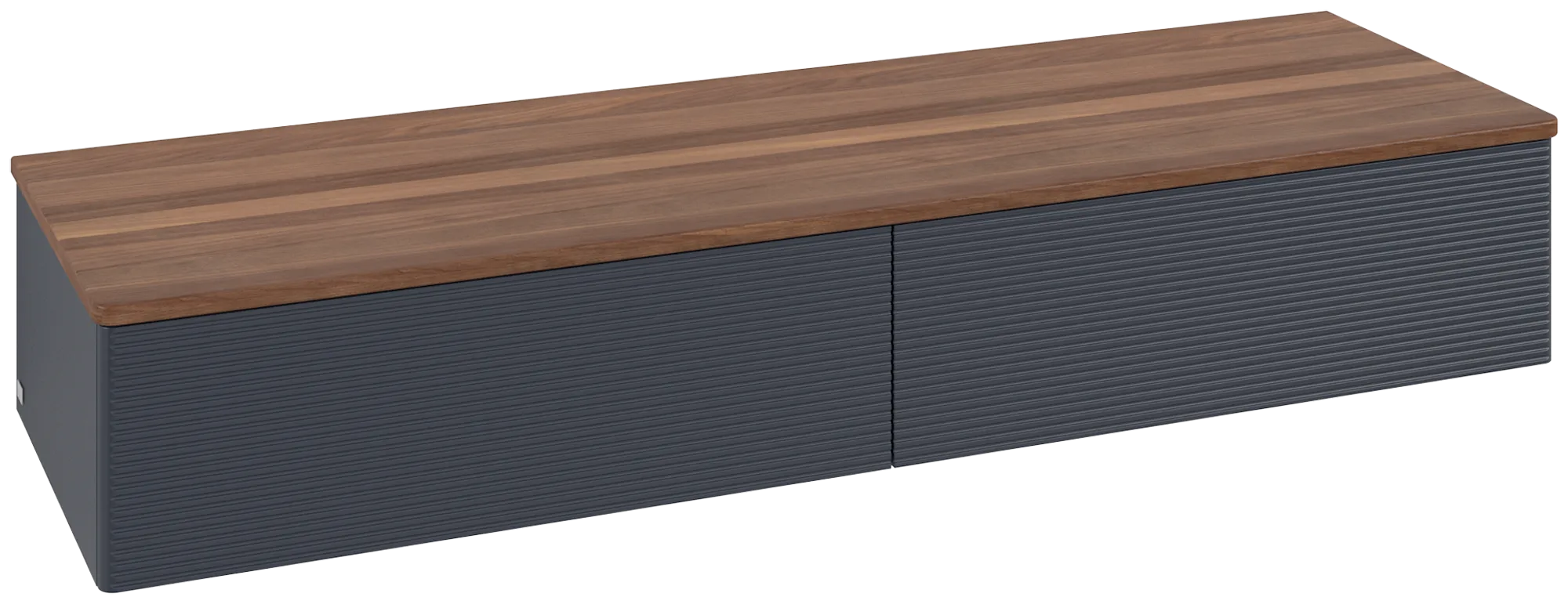 Villeroy & Boch Antao L42 Sideboard, 1600x268x500mm, Midnight Blue Matt Lacquer