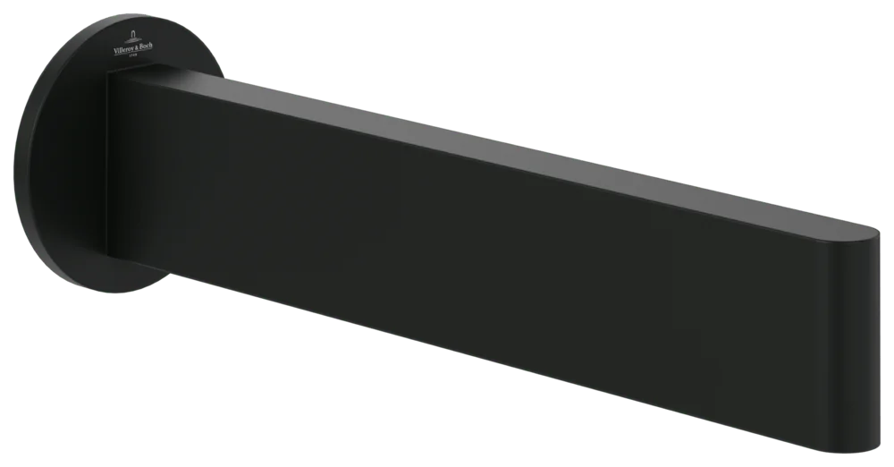 Villeroy & Boch Badewannenauslauf Dawn, 60x220x60 mm, Matt Black, Wandmontage, AirPlus, SmartPressure Villeroy & Boch Badewannenauslauf Dawn, 60x220x60 mm, Matt Black, Wandmontage, AirPlus, SmartPressure