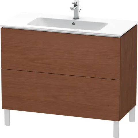 Duravit Waschtischunterschrank bodenstehend „L-Cube“ 102 × 70,4 × 48,1 cm