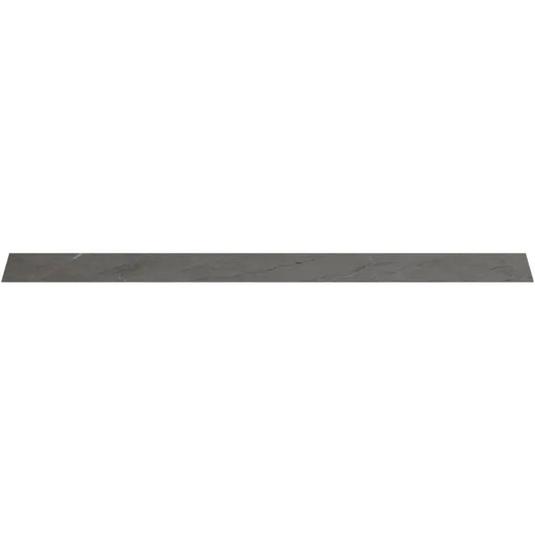 Waschtischplatte Conca, aus Keramik, 2387x373x6mm, Marmor Noir Desir
