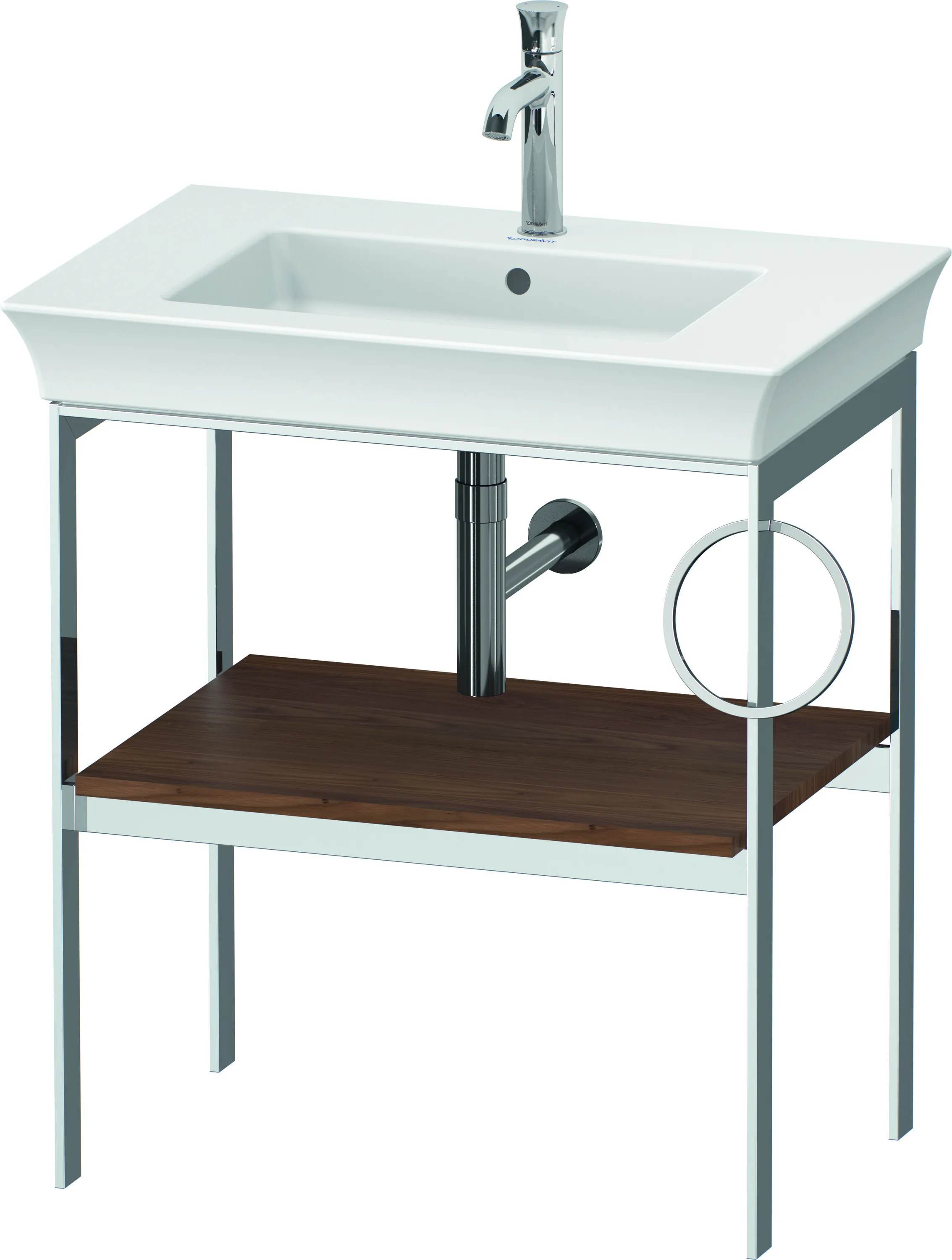 Duravit Konsole „White Tulip“ in Amerikanischer Nussbaum