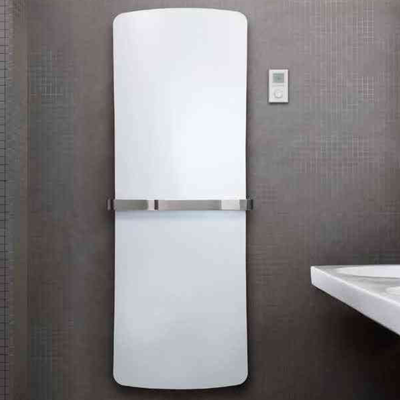 Zehnder Design-Elektroheizkörper „Folio Glass“ 54 × 179,6 cm Zehnder Design-Elektroheizkörper „Folio Glass“ 54 × 179,6 cm