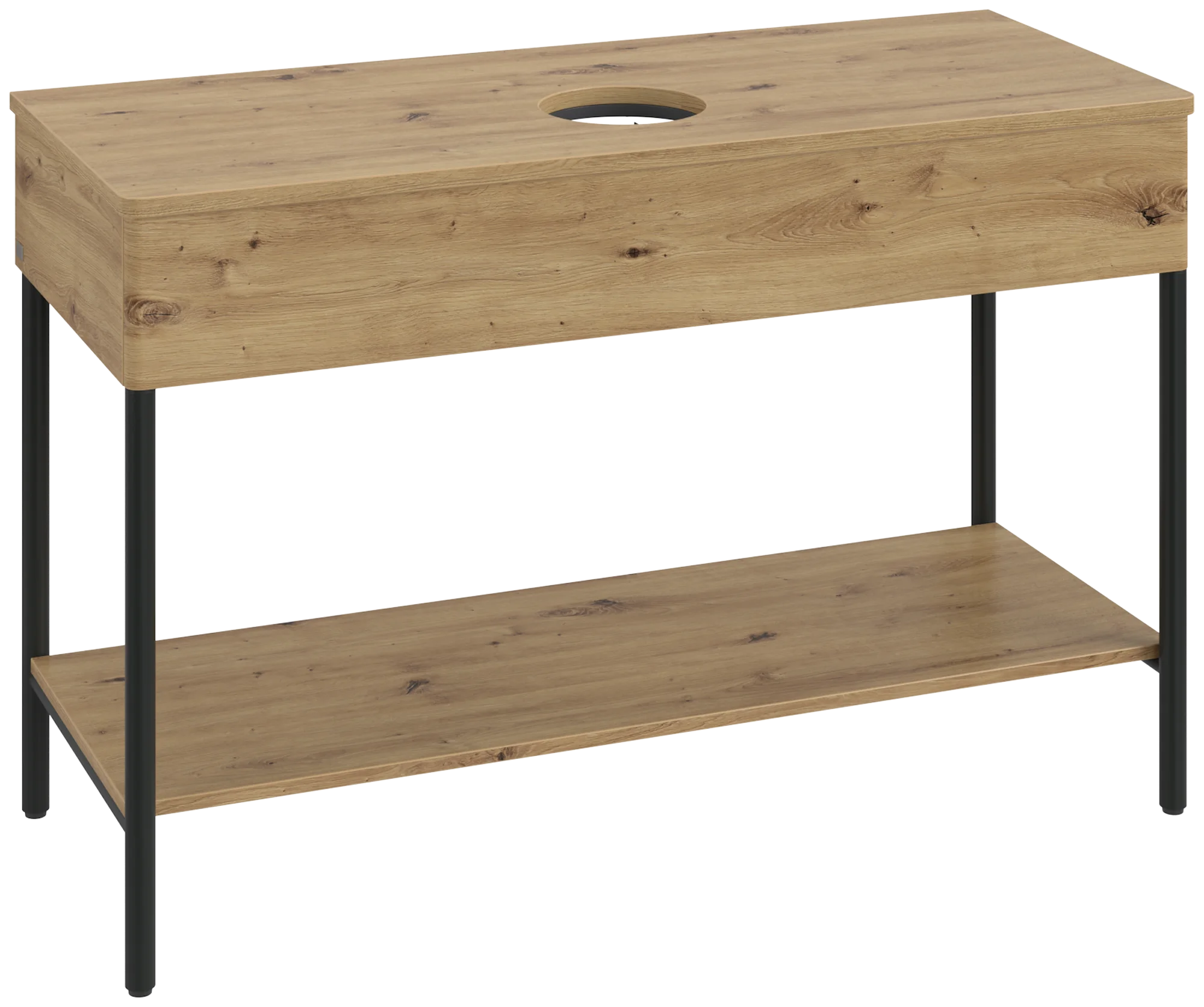 Villeroy & Boch Waschbeckenunterschrank Artis L65011, Eckig Oak Natural Touch, 1200x782x500mm, mit Beleuchtung und Push-to-open Funktion Villeroy & Boch Waschbeckenunterschrank Artis L65011, Eckig Oak Natural Touch, 1200x782x500mm, mit Beleuchtung und Push-to-open Funktion